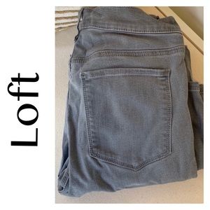 LOFT Gray Jean/Legging